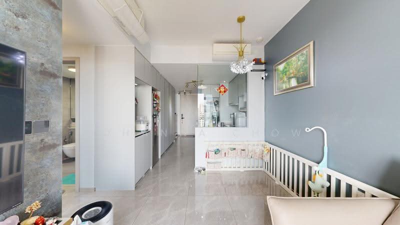 The Garden Residences, 1 Serangoon North View, Hougang / Punggol / Sengkang, 2 Bedrooms, 614 sqft, Condominium For Sale, by Johanna Chow, 500256596 - Living Room - PropertyGuru.com.sg
