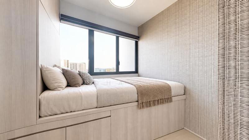 The Garden Residences, 1 Serangoon North View, Hougang / Punggol / Sengkang, 2 Bedrooms, 614 sqft, Condominium For Sale, by Johanna Chow, 500256596 - Bedroom - PropertyGuru.com.sg