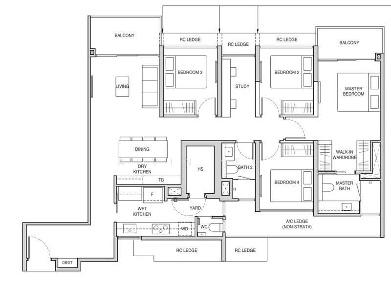 READY TO MOVE IN | Rare 4-Bedroom Premium + Study | 1,313 sqft | 3 Toilets | 5 Mins to MRT, Admiralty / Woodlands, 4 Bedrooms, 1,313 sqft, Condominium For Sale, by Alvin Yeo, 500256621 - PropertyGuru.com.sg