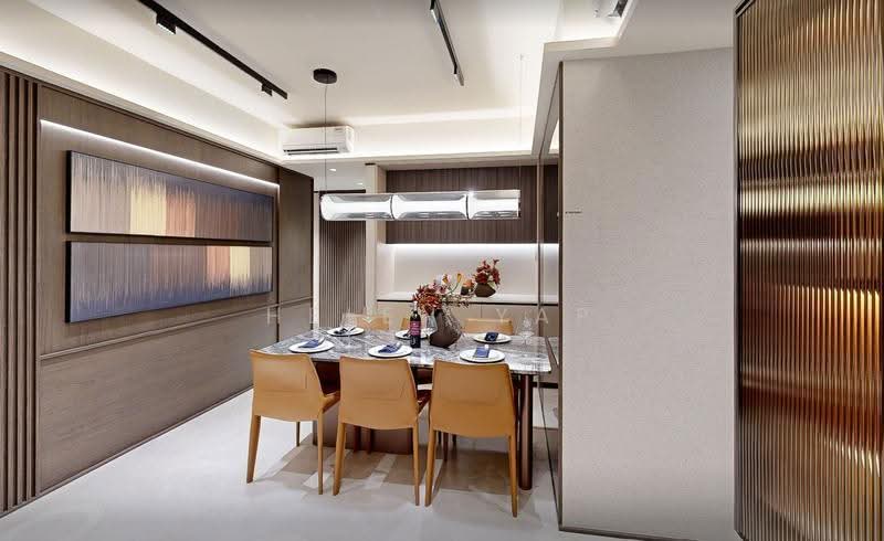 Hudson Place Residences, Buona Vista / West Coast / Clementi New Town, 3 Bedrooms, 1,023 sqft, Condominium For Sale, by Helen Yap, 500256629 - Dining Room - PropertyGuru.com.sg