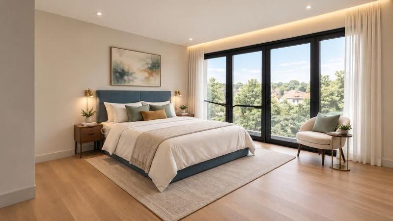 Brand New Terrace For Sale At Jalan Leban!, Jalan Leban, Ang Mo Kio / Bishan / Thomson, 5 Bedrooms, 5,133 sqft, Terraced House For Sale, by Calvin Ting, 500256701 - Bedroom - PropertyGuru.com.sg