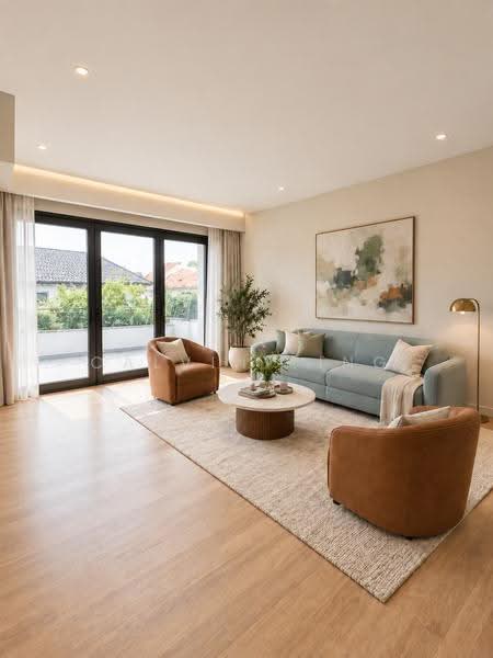 Brand New Terrace For Sale At Jalan Leban!, Jalan Leban, Ang Mo Kio / Bishan / Thomson, 5 Bedrooms, 5,133 sqft, Terraced House For Sale, by Calvin Ting, 500256701 - Living Room - PropertyGuru.com.sg