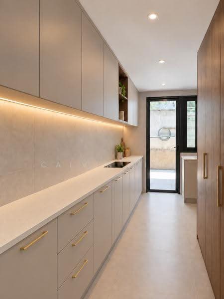 Brand New Terrace For Sale At Jalan Leban!, Jalan Leban, Ang Mo Kio / Bishan / Thomson, 5 Bedrooms, 5,133 sqft, Terraced House For Sale, by Calvin Ting, 500256701 - Kitchen - PropertyGuru.com.sg