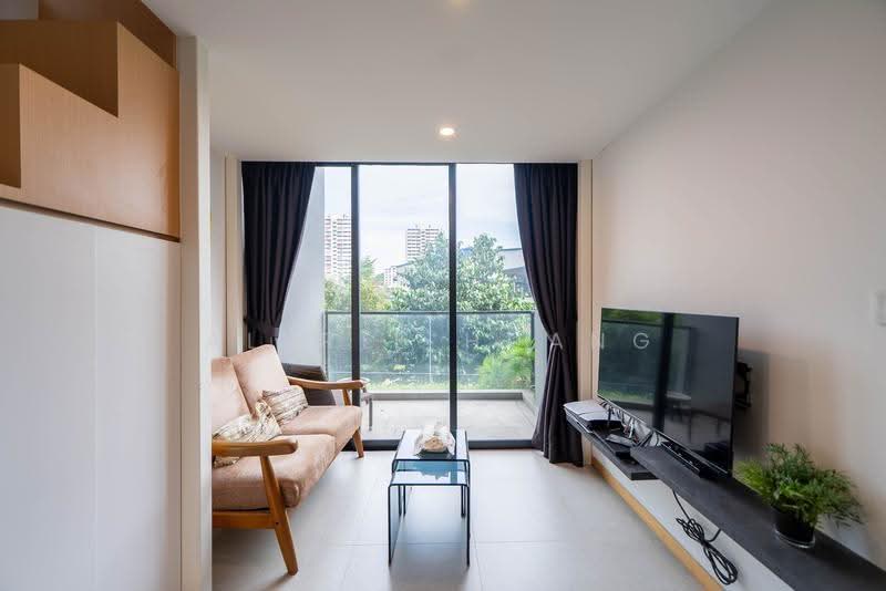 The Antares, 19 Mattar Road, Eunos / Geylang / Paya Lebar, 1 Bedroom, 603 sqft, Condominium For Rent, by Alerie Huang, 500256704 - Living Room - PropertyGuru.com.sg