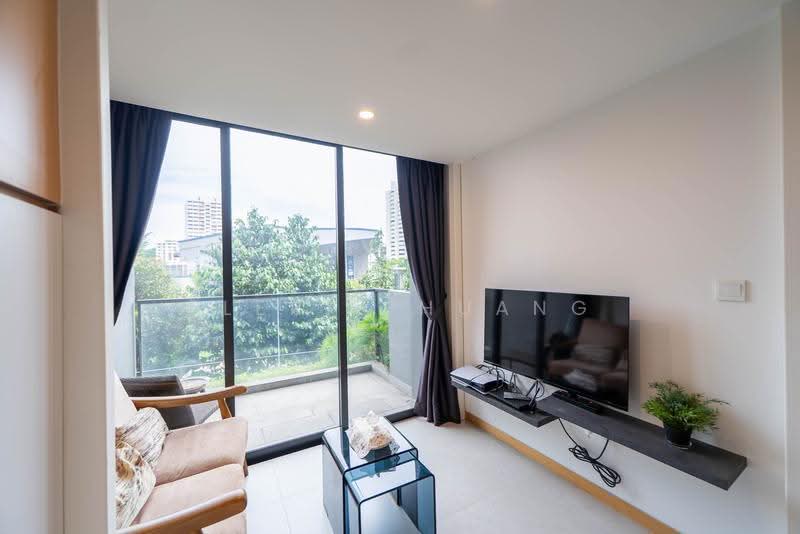 The Antares, 19 Mattar Road, Eunos / Geylang / Paya Lebar, 1 Bedroom, 603 sqft, Condominium For Rent, by Alerie Huang, 500256704 - Living Room - PropertyGuru.com.sg