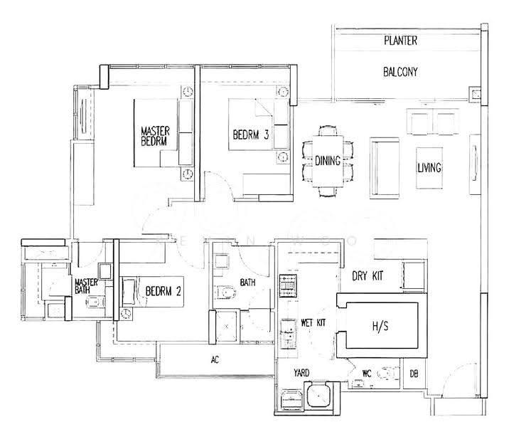 Oasis @ Elias, 66 Elias Road, Pasir Ris / Tampines, 3 Bedrooms, 1,249 sqft, Condominium For Rent, by Kevin Woo, 500256754 - PropertyGuru.com.sg