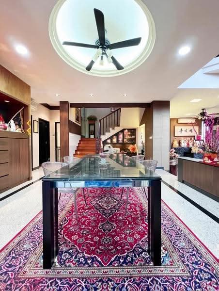 Landed House at Phoenix Garden Estate, Galistan Avenue, Dairy Farm / Bukit Panjang / Choa Chu Kang, 6 Bedrooms, 4,800 sqft, Bungalow House For Rent, by Adrian See, 500256767 - Dining Room - PropertyGuru.com.sg