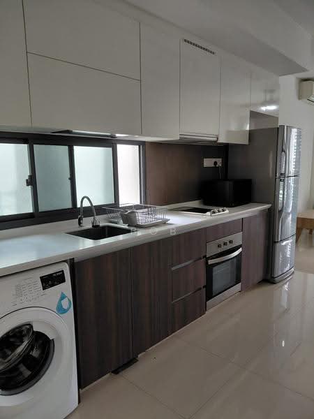 Parc Olympia, 50 Flora Drive, Changi Airport / Changi Village, 2 Bedrooms, 646 sqft, Condominium For Rent, by Bob Leung KH, 500256866 - Kitchen - PropertyGuru.com.sg