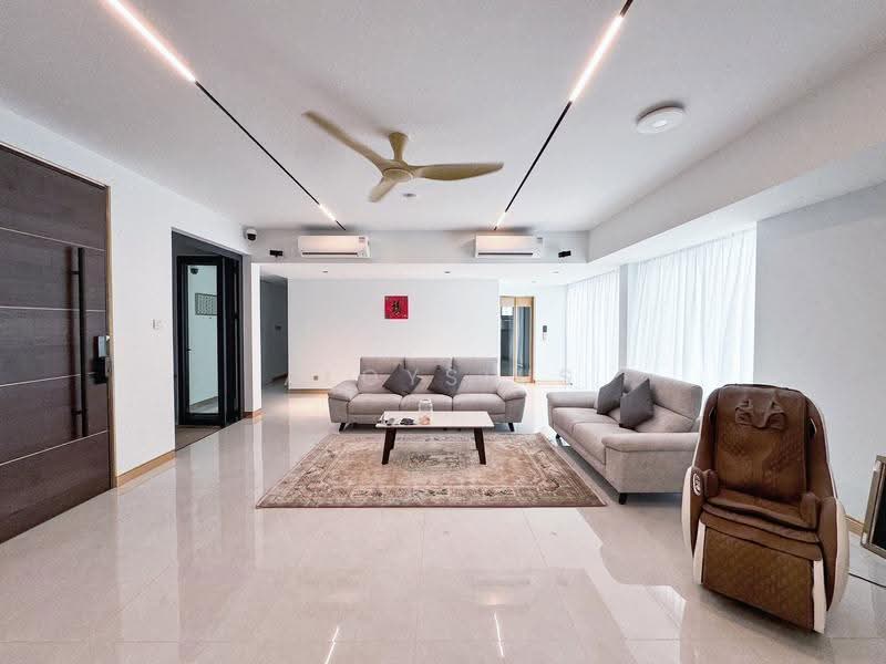 Move-in ready, elevated, newly TOP FH SD with seaview and high end fittings, Bedok / Upper East Coast, 8 Bedrooms, 9,000 sqft, Semi-Detached House For Sale, by Aloysius Chua, 500256880 - Living Room - PropertyGuru.com.sg