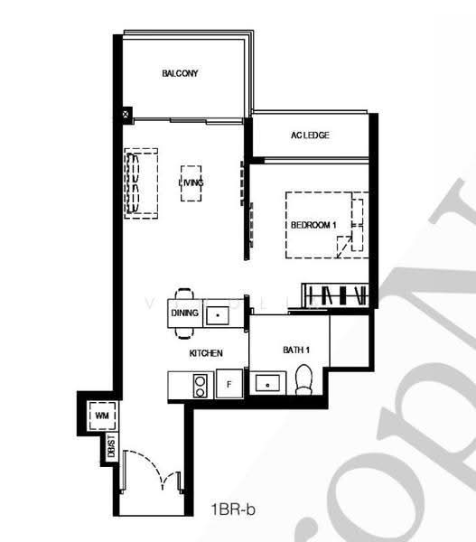 D5 Lowest Entry Investment Unit Under 1M Potential 4.5%+ Yield, Buona Vista / West Coast / Clementi New Town, 1 Bedroom, 527 sqft, Condominium For Sale, by Vinolia Sim, 500256991 - PropertyGuru.com.sg