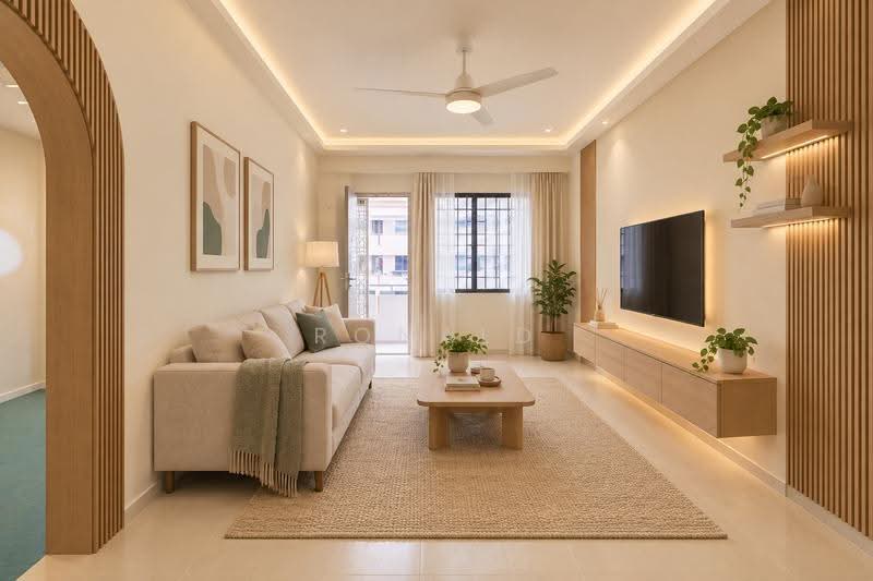 214 Bedok North Street 1, 214 Bedok North Street 1, Bedok / Upper East Coast, 2 Bedrooms, 732 sqft, HDB Flat For Sale, by Ronald Chye, 500256999 - *AI Mock Up for Illustration Only - PropertyGuru.com.sg