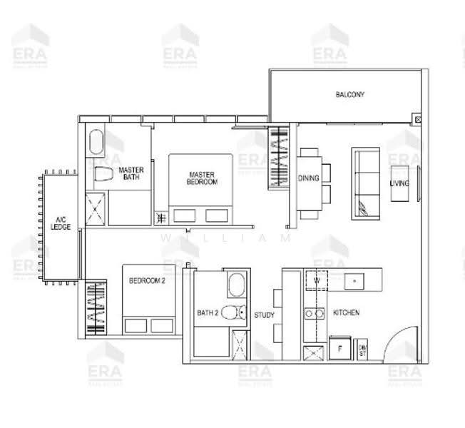 The Poiz Residences, 4 Meyappa Chettiar Road, Macpherson / Potong Pasir, 2 Bedrooms, 775 sqft, Condominium For Sale, by William Chia, 500257011 - PropertyGuru.com.sg