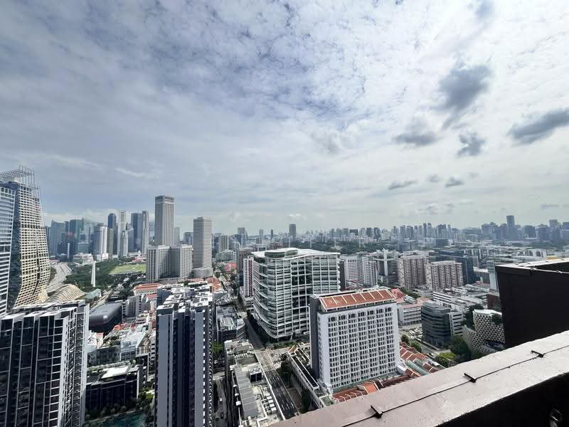Midtown Modern, 18 Tan Quee Lan Street, Beach Road / Bugis / Rochor, 3 Bedrooms, 1,066 sqft, Condominium For Rent, by Jennifer Lee, 500257012 - View from Roof Terrace - PropertyGuru.com.sg