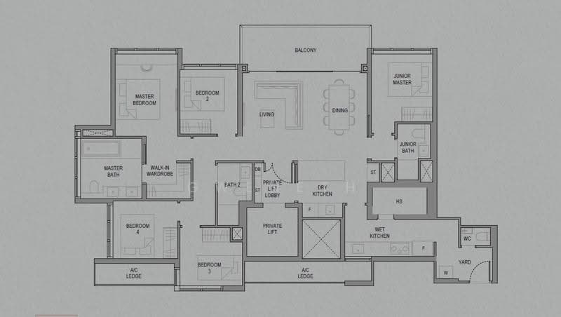 Sora, 73/74/76/78 Yuan Ching Road, Boon Lay / Jurong / Tuas, 5 Bedrooms, 1,679 sqft, Condominium For Sale, by Gweneth Ong 王美銮, 500257078 - Master Bedroom - PropertyGuru.com.sg
