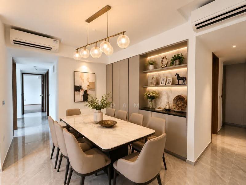 Norwood Grand, 2 Champions Way, Admiralty / Woodlands, 4 Bedrooms, 1,313 sqft, Condominium For Rent, by Adam Tng, 500257091 - Dining Room - PropertyGuru.com.sg
