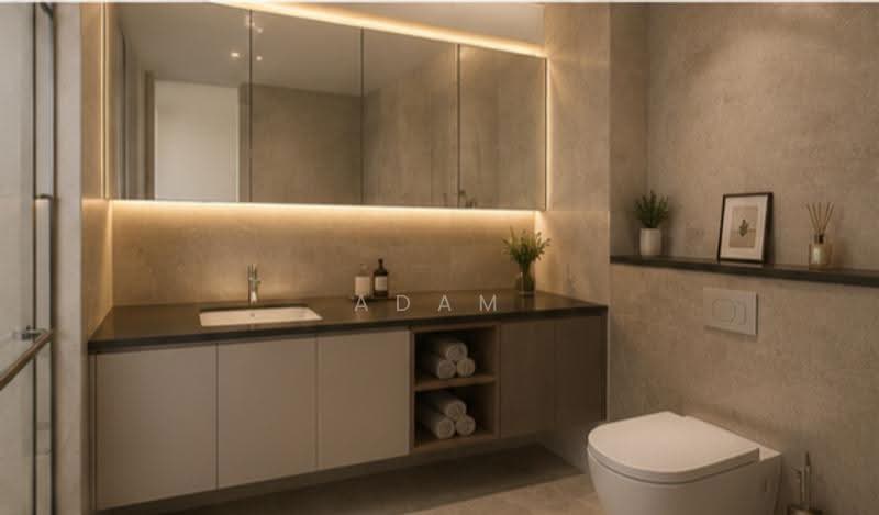 Norwood Grand, 2 Champions Way, Admiralty / Woodlands, 4 Bedrooms, 1,313 sqft, Condominium For Rent, by Adam Tng, 500257091 - Bathroom - PropertyGuru.com.sg