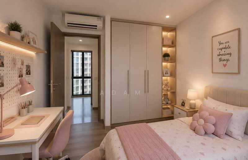 Norwood Grand, 2 Champions Way, Admiralty / Woodlands, 4 Bedrooms, 1,313 sqft, Condominium For Rent, by Adam Tng, 500257091 - Bedroom - PropertyGuru.com.sg