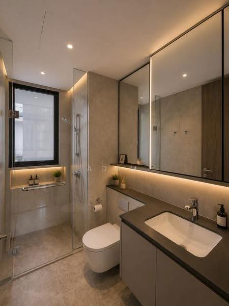 Norwood Grand, 2 Champions Way, Admiralty / Woodlands, 4 Bedrooms, 1,313 sqft, Condominium For Rent, by Adam Tng, 500257091 - Bathroom - PropertyGuru.com.sg