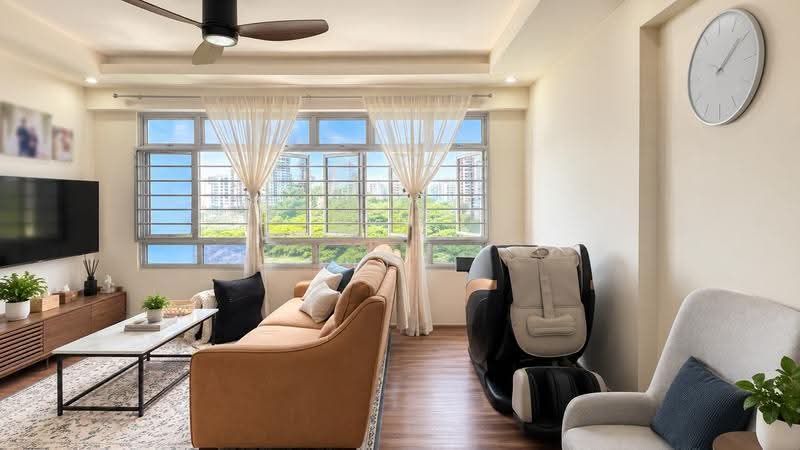 127D Kim Tian Road, 127D Kim Tian Road, Alexandra / Commonwealth, 3 Bedrooms, 947 sqft, HDB Flat For Sale, by Fitri Mustafa, 500257097 - Living Room - PropertyGuru.com.sg