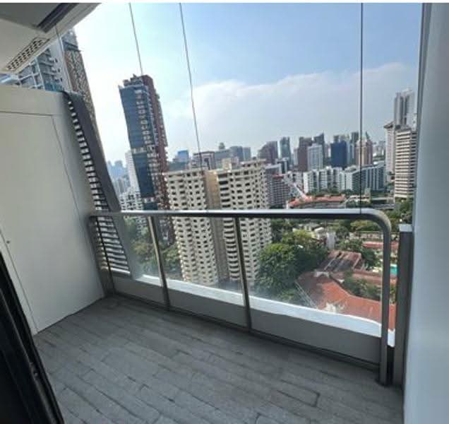 The Scotts Tower, 38 Scotts Road, Orchard / River Valley, 2 Bedrooms, 807 sqft, Condominium For Rent, by Jeremy Tan, 500257119 - Balcony - PropertyGuru.com.sg