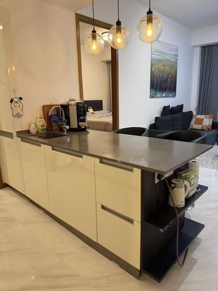 Marina One Residences, 21 Marina Way, Boat Quay / Raffles Place / Marina, 1 Bedroom, 700 sqft, Condominium For Rent, by Ben XIA 夏天鹏, 500257124 - Island counter - PropertyGuru.com.sg