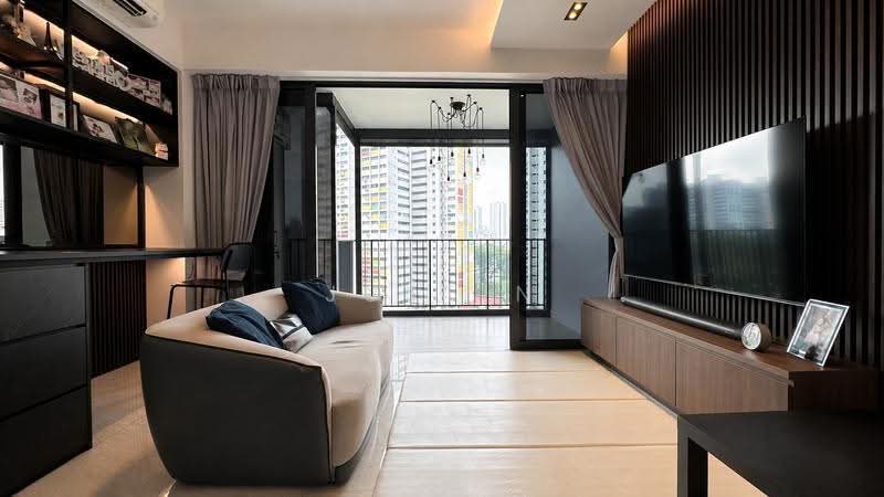 Gem Residences, Balestier / Toa Payoh, 3 Bedrooms, 947 sqft, Condominium For Sale, by Justin Foo, 500257173 - Living Room - PropertyGuru.com.sg