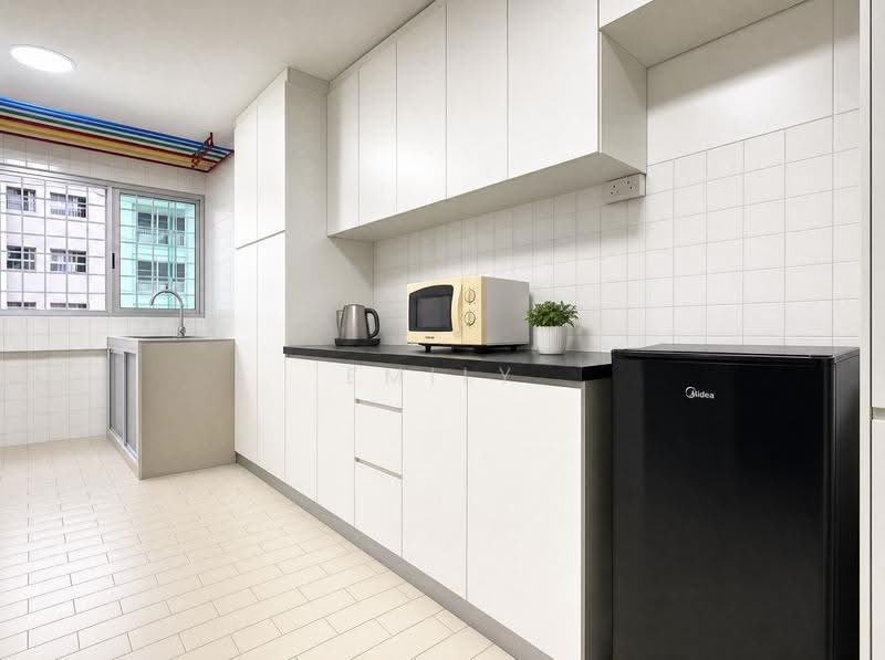 707 Yishun Avenue 5, 707 Yishun Avenue 5, Sembawang / Yishun, Room Rental, 100 sqft, HDB Flat For Rent, by Emily Lim Zi Ling, 500257181 - Kitchen - PropertyGuru.com.sg