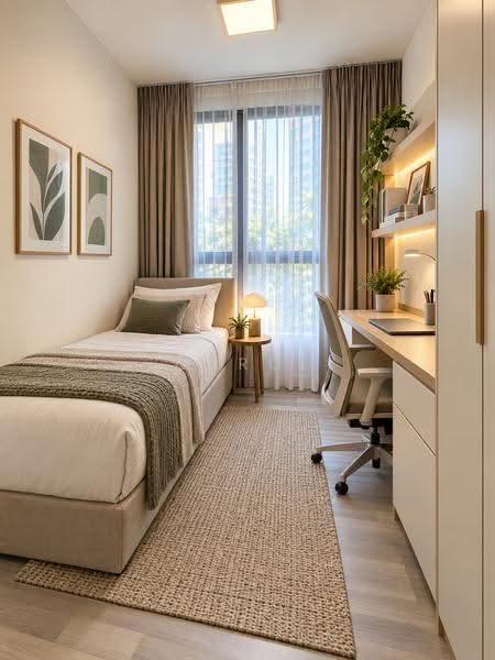 La Fiesta, 74 Sengkang Square, Hougang / Punggol / Sengkang, 2 Bedrooms, 732 sqft, Condominium For Sale, by Carol Toh, 500257185 - Bedroom - PropertyGuru.com.sg