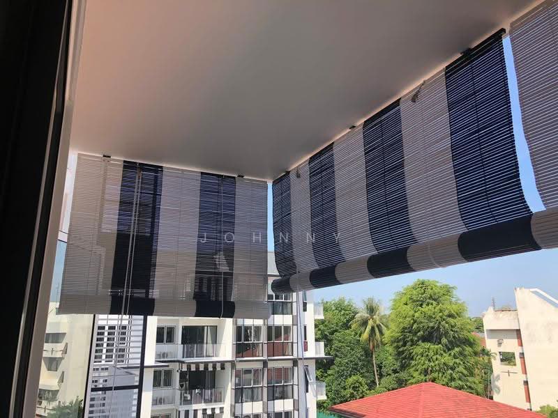 The Verandah Residences, 227 Pasir Panjang Road, Buona Vista / West Coast / Clementi New Town, 2 Bedrooms, 689 sqft, Condominium For Sale, by Johnny Chia, 500257190 - Balcony - PropertyGuru.com.sg