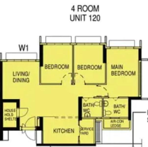 113A Alkaff Crescent, 113A Alkaff Crescent, Macpherson / Potong Pasir, 3 Bedrooms, 1,001 sqft, HDB Flat For Sale, by Yeo Tong Boon, 500257192 - PropertyGuru.com.sg
