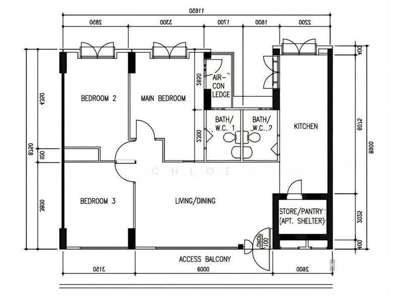200D Sengkang East Road, 200D Sengkang East Road, Hougang / Punggol / Sengkang, 3 Bedrooms, 969 sqft, HDB Flat For Sale, by Chloe Yap, 500257217 - PropertyGuru.com.sg