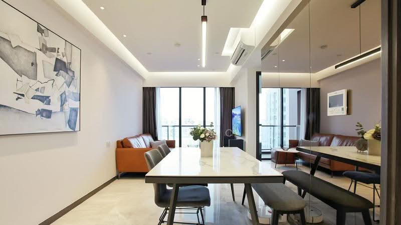 Lake Grande, 8 Jurong Lake Link, Boon Lay / Jurong / Tuas, 2 Bedrooms, 775 sqft, Condominium For Rent, by Isaac Lin, 500257252 - Living Room - PropertyGuru.com.sg