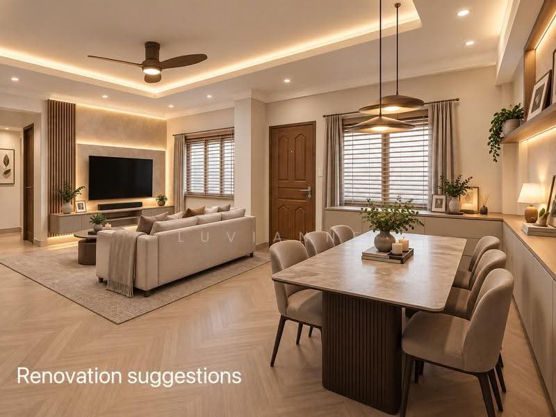 620 Woodlands Drive 52, 620 Woodlands Drive 52, Admiralty / Woodlands, 3 Bedrooms, 990 sqft, HDB Flat For Sale, by Luvianne Pang, 500257272 - Living Room - PropertyGuru.com.sg