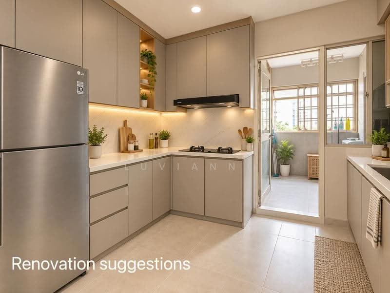 620 Woodlands Drive 52, 620 Woodlands Drive 52, Admiralty / Woodlands, 3 Bedrooms, 990 sqft, HDB Flat For Sale, by Luvianne Pang, 500257272 - Kitchen - PropertyGuru.com.sg