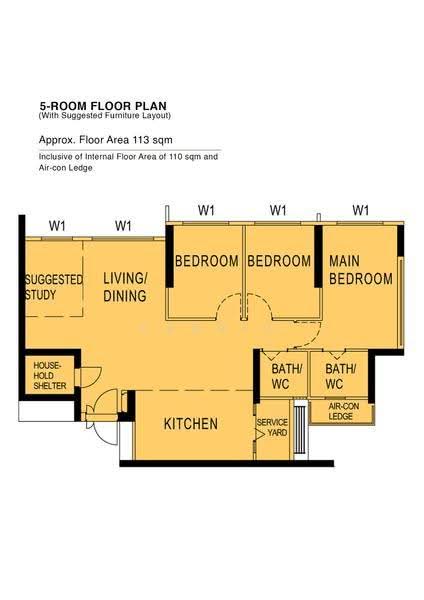 119A Alkaff Crescent, 119A Alkaff Crescent, Macpherson / Potong Pasir, 3 Bedrooms, 1,216 sqft, HDB Flat For Rent, by Cedric Chan, 500257318 - PropertyGuru.com.sg