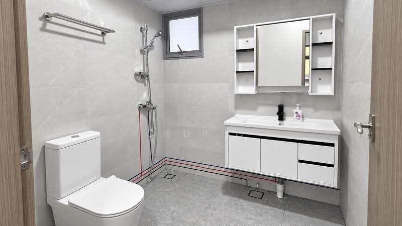 119A Alkaff Crescent, 119A Alkaff Crescent, Macpherson / Potong Pasir, 3 Bedrooms, 1,216 sqft, HDB Flat For Rent, by Cedric Chan, 500257318 - Bathroom - PropertyGuru.com.sg