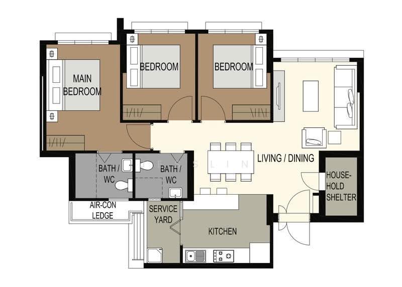 874C Tampines Street 85, 874C Tampines Street 85, Pasir Ris / Tampines, 3 Bedrooms, 1,001 sqft, HDB Flat For Sale, by Jesslin Ong, 500257321 - PropertyGuru.com.sg