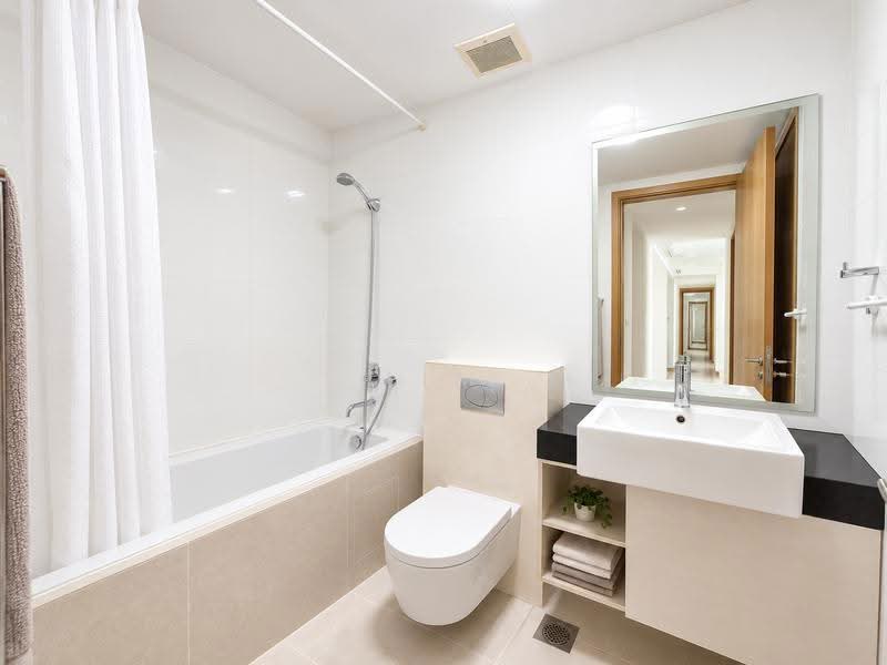One Oxley Rise, 1 Oxley Rise, Orchard / River Valley, 1 Bedroom, 710 sqft, Apartment For Rent, by Lim Weili, 500257330 - Bathroom - PropertyGuru.com.sg