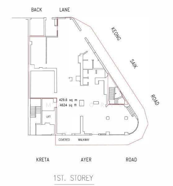 1st floor Duo frontage F&B space 4600sf, hi-power @ 52 Keong Siak Rd, 52 Keong Siak Road, Chinatown / Tanjong Pagar, 4,642 sqft, Shop / Shophouse For Rent, by Marjorie Teo, 500257334 - CommercialGuru.com.sg