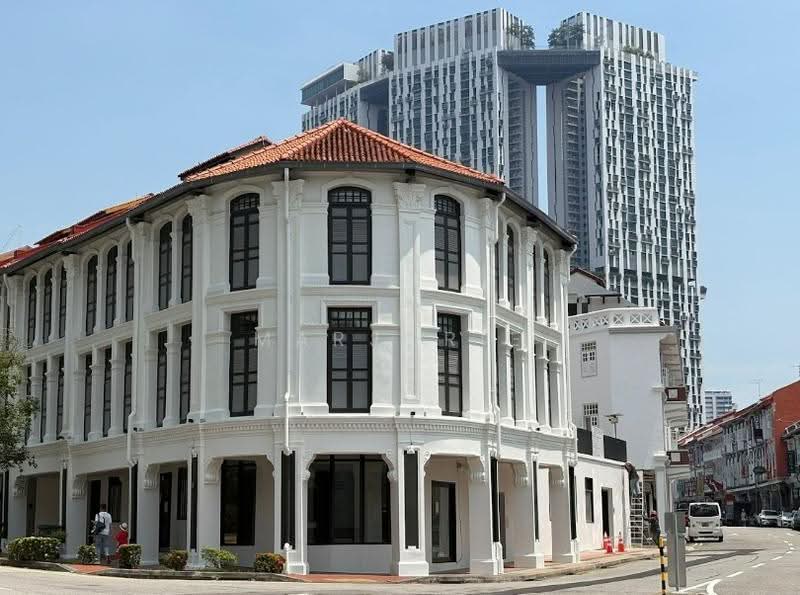 1st floor Duo frontage F&B space 4600sf, hi-power @ 52 Keong Siak Rd, 52 Keong Siak Road, Chinatown / Tanjong Pagar, 4,642 sqft, Shop / Shophouse For Rent, by Marjorie Teo, 500257334 - Exterior - CommercialGuru.com.sg