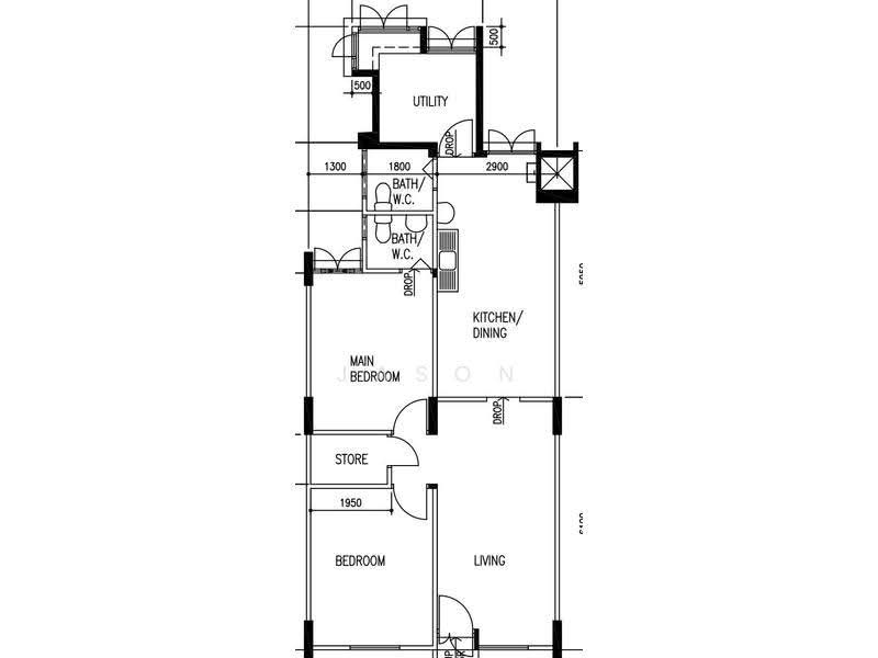 118 Ang Mo Kio Avenue 4, 118 Ang Mo Kio Avenue 4, Ang Mo Kio / Bishan / Thomson, 2 Bedrooms, 796 sqft, HDB Flat For Sale, by Jason Quek, 500257393 - PropertyGuru.com.sg