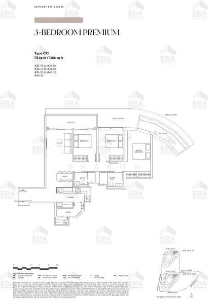 Newport Residences, 80 Anson Road, Chinatown / Tanjong Pagar, 3 Bedrooms, 1,206 sqft, Condominium For Sale, by Sharon Nio, 500257451 - PropertyGuru.com.sg