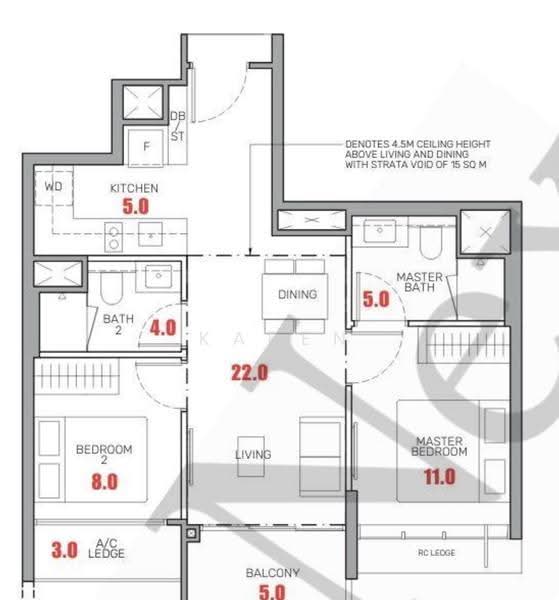 The Myst, 802 Upper Bukit Timah Road, Dairy Farm / Bukit Panjang / Choa Chu Kang, 2 Bedrooms, 678 sqft, Condominium For Sale, by Karen Yuen, 500257466 - PropertyGuru.com.sg