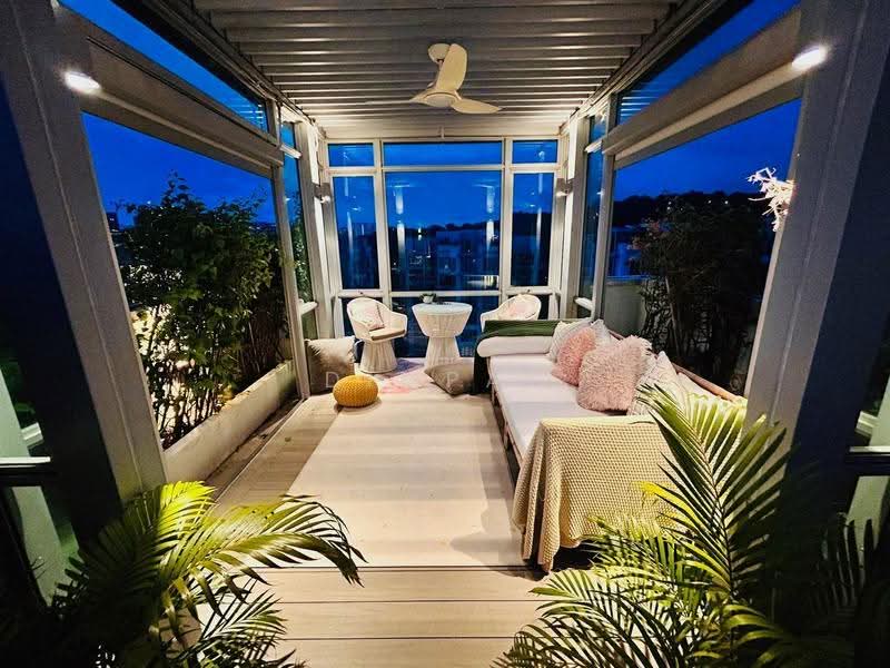 Caribbean at Keppel Bay, 14 Keppel Bay Drive, Harbourfront / Telok Blangah, 4 Bedrooms, 4,700 sqft, Condominium For Rent, by Dimpal Daryani, 500257521 - Balcony - PropertyGuru.com.sg