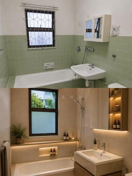 Sunset Way, Clementi Park / Upper Bukit Timah, 5 Bedrooms, 4,200 sqft, Bungalow House For Sale, by Diana Yow, 500257532 - Bathroom - PropertyGuru.com.sg