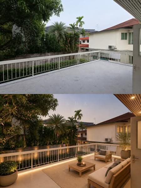 Sunset Way, Clementi Park / Upper Bukit Timah, 5 Bedrooms, 4,200 sqft, Bungalow House For Sale, by Diana Yow, 500257532 - Balcony - PropertyGuru.com.sg