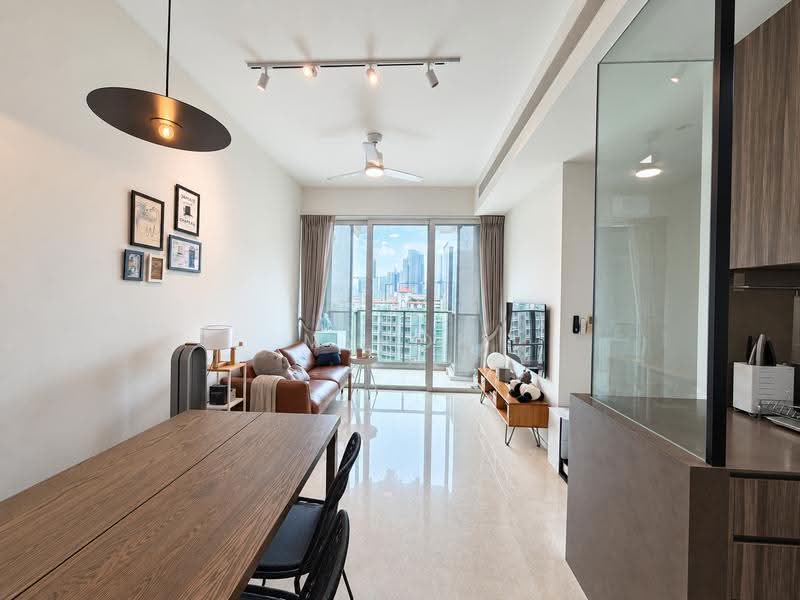 Principal Garden, 95 Prince Charles Crescent, Alexandra / Commonwealth, 2 Bedrooms, 786 sqft, Condominium For Sale, by Myron Pang Kian Hann, 500257536 - Living Room - PropertyGuru.com.sg