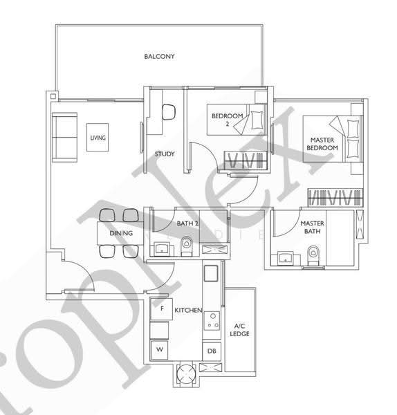 The Luxurie, 11 Compassvale Road, Hougang / Punggol / Sengkang, 2 Bedrooms, 883 sqft, Condominium For Sale, by Freddie Xu, 500257540 - PropertyGuru.com.sg