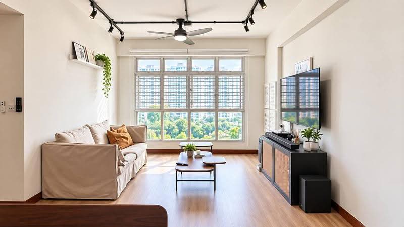 281A Sengkang East Avenue, 281A Sengkang East Avenue, Hougang / Punggol / Sengkang, 3 Bedrooms, 990 sqft, HDB Flat For Sale, by Taufik Batisah, 500257541 - Living Room - PropertyGuru.com.sg