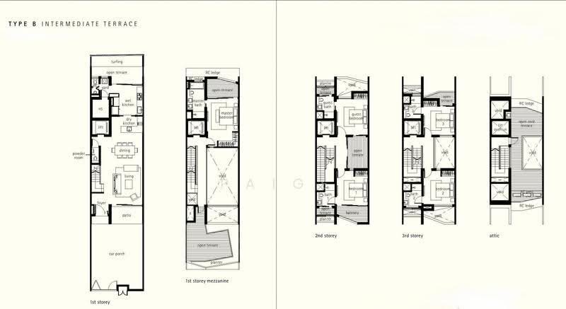 Nim Collection, Nim Terrace, Seletar / Yio Chu Kang, 5 Bedrooms, 4,300 sqft, Terraced House For Sale, by Paige Liang, 500257597 - PropertyGuru.com.sg